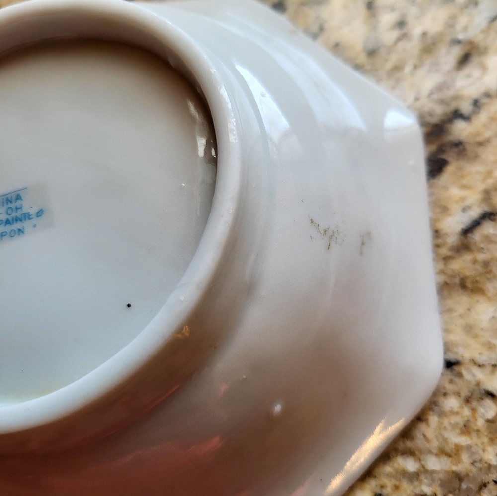 Antique Stamped Handpainted Nippon TE-OH 5.5 In Bowl - Picture 12 of 12